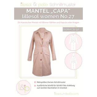 Schnittmuster - Lillesol & Pelle - Lillesol Women No. 27 - Mantel "Capa"