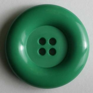 4-Loch-Knopf - 34 mm - grün