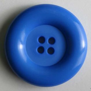 4-Loch-Knopf - 34 mm - royalblau