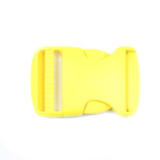Steckschnalle - 38 mm - gelb