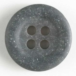 4-Loch-Knopf - 30 mm - grau - gesprenkelt