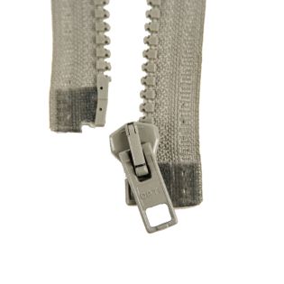 Reißverschluss Opti - P60 - 60cm - Werraschieber - teilbar - grau