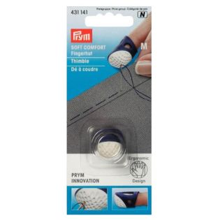 Prym - Fingerhut - ergonomisch - M - magenta