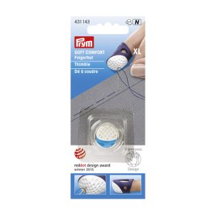 Prym - Fingerhut - ergonomisch - XL - himmelblau