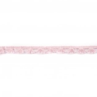 Quastenband - Baumwolle - uni - rose