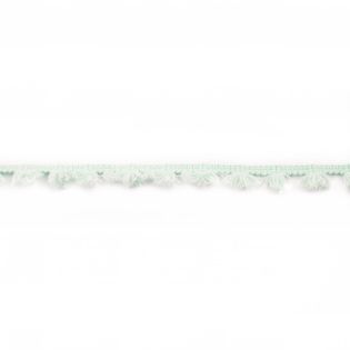 Quastenband - Baumwolle - uni - mint