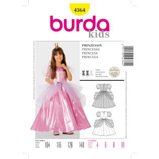 Schnittmuster - burda style - Prinzessin - 4364