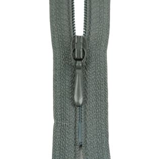 Reißverschluss Opti - S40 - 40cm - Tropfenschieber - nicht teilbar - graphit