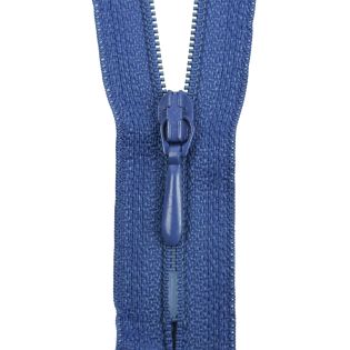Reißverschluss Opti - S40 - 25cm - Tropfenschieber - nicht teilbar - royalblau