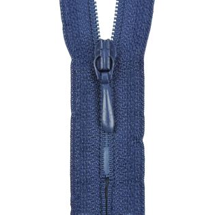 Reißverschluss Opti - S40 - 40cm - Tropfenschieber - nicht teilbar - marine