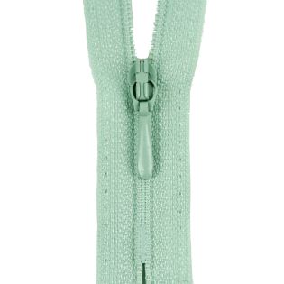 Reißverschluss Opti - S40 - 25cm - Tropfenschieber - nicht teilbar - mint