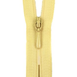 Reißverschluss Opti - S40 - 60cm - Tropfenschieber - nicht teilbar - butterblume