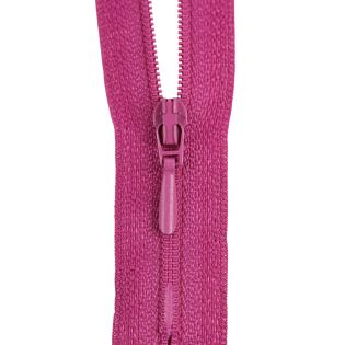 Reißverschluss Opti - S40 - 40cm - Tropfenschieber - nicht teilbar - pink