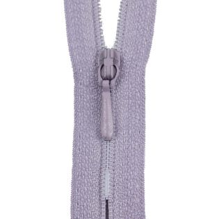 Reißverschluss Opti - S40 - 25cm - Tropfenschieber - nicht teilbar - lila pastell