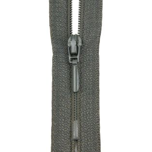 Reißverschluss Opti - S40 - 25cm - Tropfenschieber - nicht teilbar - schiefer