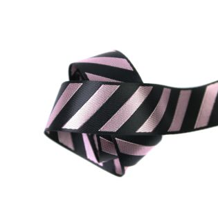 Glanzband - Streifen - 38 mm -  rose