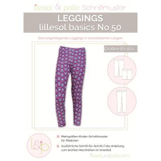 Schnittmuster - Lillesol & Pelle - Basics No. 50 - Leggings