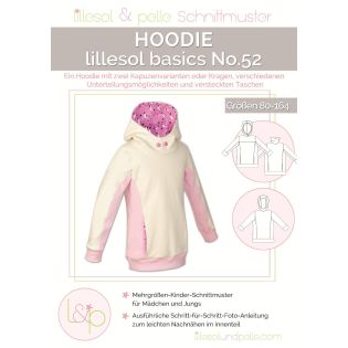 Schnittmuster - Lillesol & Pelle - Basics No. 52 - Hoodie