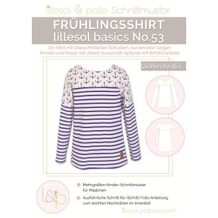 Schnittmuster - Lillesol & Pelle - Basics No. 53 - Frühlingsshirt