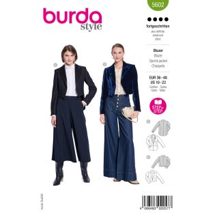 Schnittmuster - burda style - Spencer-Blazer - 5602