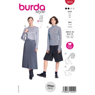 Schnittmuster - burda style - Basic-Longsleeve - 5610