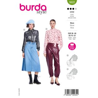 Schnittmuster - burda style - Schluppenbluse & Hemdbluse - 5622
