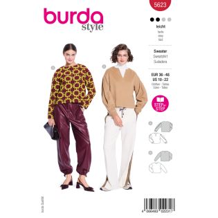 Schnittmuster - burda style - Langarm Sweatshirts - 5623