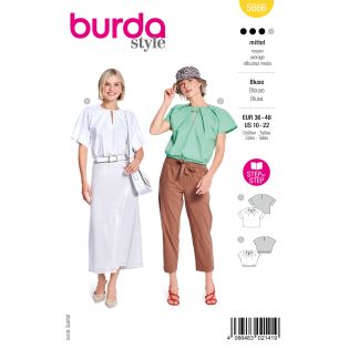 Schnittmuster - burda style - Raffinierte Blusen - 5666