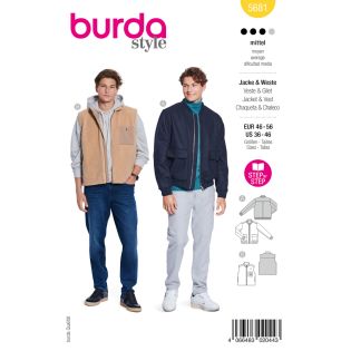 Schnittmuster - burda style - Blouson & Weste - 5681