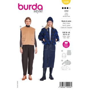 Schnittmuster - burda style - Weste & Jacke - 5698