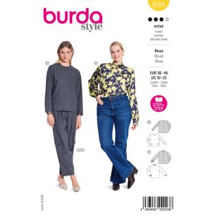 Schnittmuster - burda style - Langarm Blusen - 5701