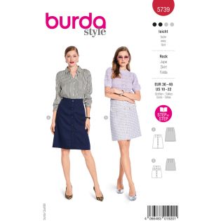 Schnittmuster - burda style - Bleistiftrock & Minirock - 5739