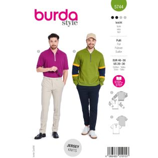 Schnittmuster - burda stye - Troyer & T-Shirt - 5744