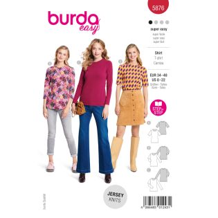 Schnittmuster - burda easy - Shirt - 5876