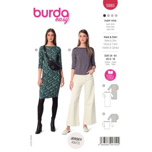 Schnittmuster - burda easy - Kleid & Shirt - 5985