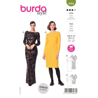 Schnittmuster - burda style - Kleid - Abendkleid - 6068