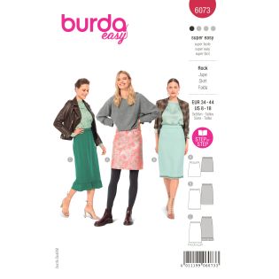Schnittmuster - burda easy - Rock in drei Längen - 6073