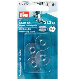Prym - Nähmaschinenspulen - kleiner Umlaufgreifer - 21,2 mm