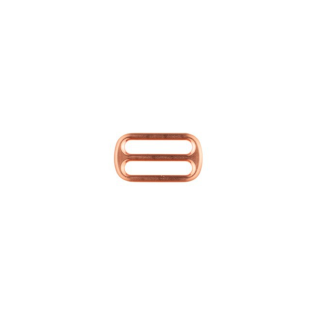Metall Leiterschnalle - 25mm - rosé-gold