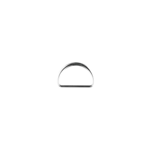 Metall D-Ring - 25 mm - Silber