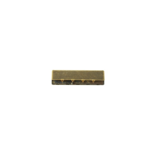 Metall-Endstück - 40mm - Brüniert