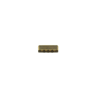 Metall-Endstück - 25mm - Brüniert