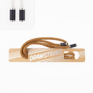 Fertigkordel - Baumwolle - uni - 1,2m - 5mm - dunkelcamel