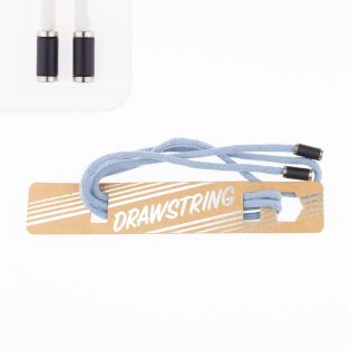 Fertigkordel - Baumwolle - uni - 1,2m - 5mm - helljeans