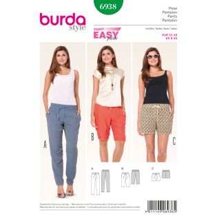Schnittmuster - burda easy - Hose - 6938