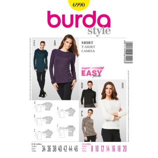Schnittmuster - burda easy - Shirt - 6990