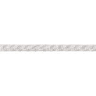 Elastikkordel - 5mm - weiß