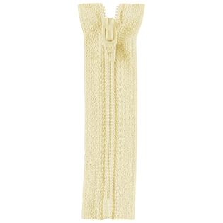 Reißverschluss Opti - S40 Fulda 15cm - nicht teilbar - creme