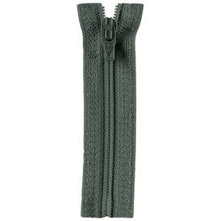 Reißverschluss Opti - S40 Fulda 18cm - nicht teilbar - grau