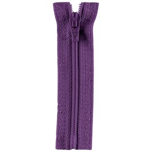 Reißverschluss Opti - S40 Fulda 18cm - nicht teilbar - brombeer